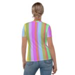 Boho Chic Stripes Women's Crew Neck T-Shirt