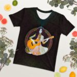 Whimsical Pop Fusion Women's Crew Neck T-Shirt