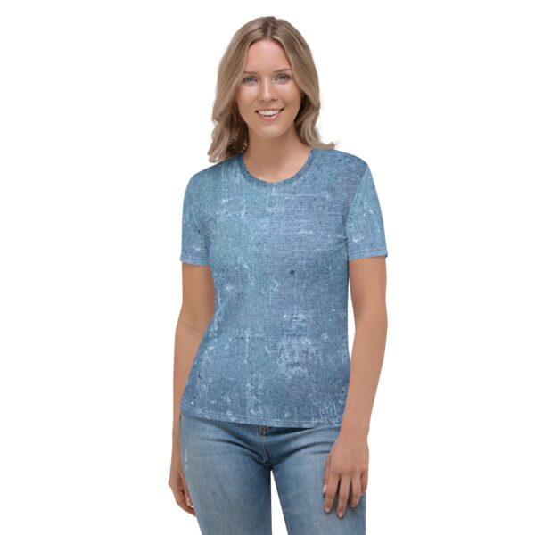 Whimsical Whirlpool Women's Crew Neck T-Shirt