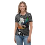 Urban Pop Graffiti Women's Crew Neck T-Shirt