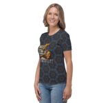 Whimsical Wolf Women's Crew Neck T-Shirt