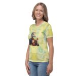 Dreamy Deer Women's Crew Neck T-Shirt