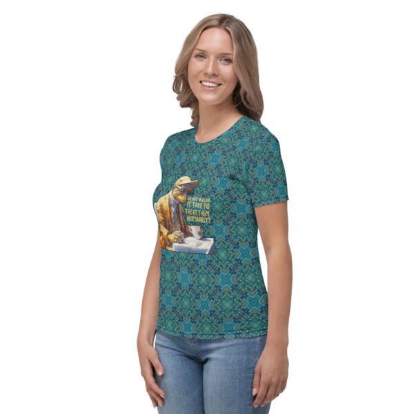 Happy Hippo Women's Crew Neck T-Shirt