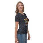 Whimsical Wolf Women's Crew Neck T-Shirt