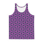 Striped Blue Men's Tank Top