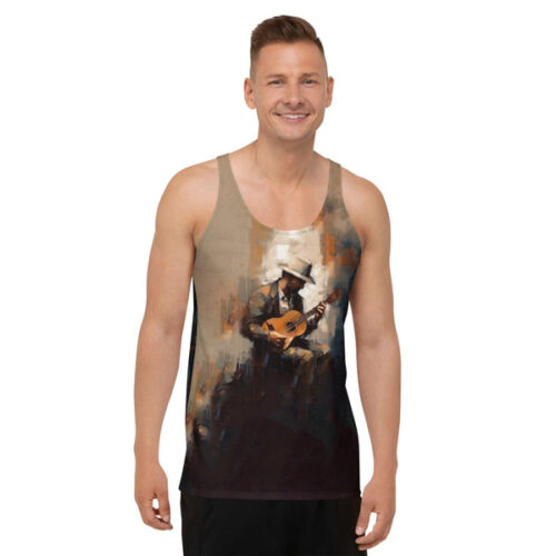 Bluesy Bliss Men's Tank Top