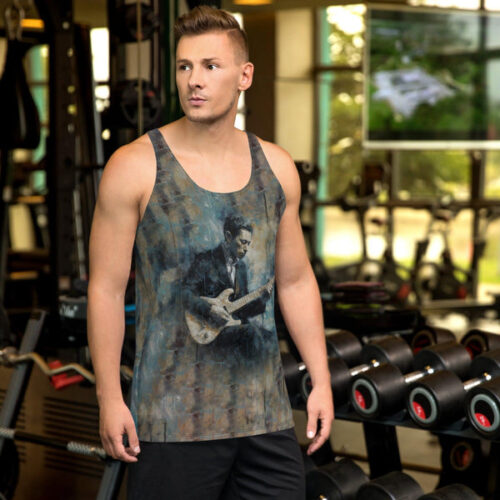 Bluesy Breakthrough Men's Tank Top