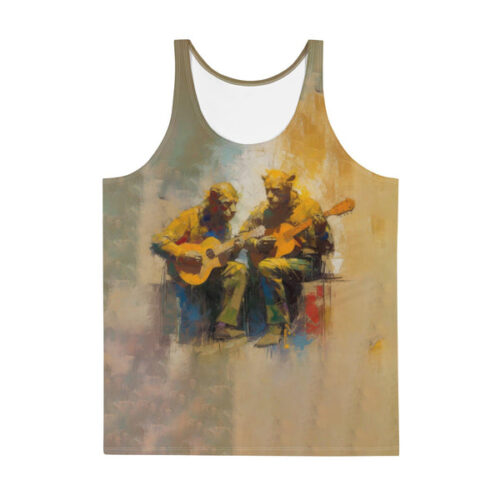 Bluesy Brilliance Men's Tank Top