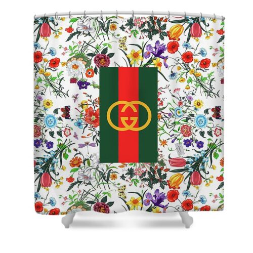 Gucci Flora Shower Curtain