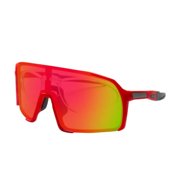 Teo Rectangle Acetate Prescription Cycling Sport Sunglasses Kit