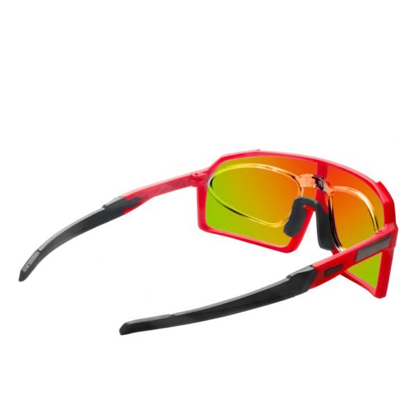 Teo Rectangle Acetate Prescription Cycling Sport Sunglasses Kit