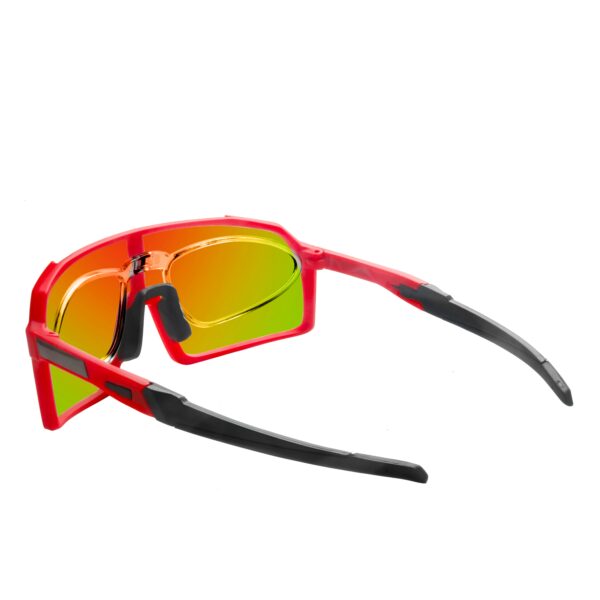 Teo Rectangle Acetate Prescription Cycling Sport Sunglasses Kit