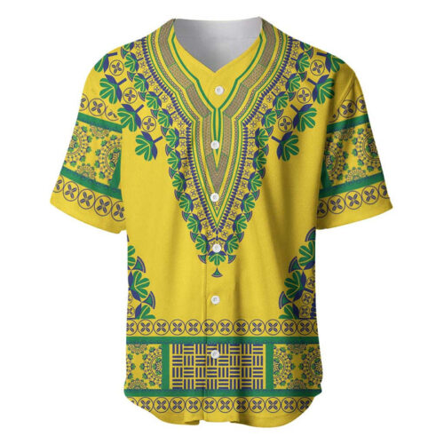 Grenadines Dashiki Baseball Jersey Proud To Be Grenadines - Blakeli