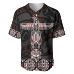 Canada Haida Totem Baseball Jersey Haida Spirit - Blakeli