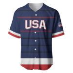 Custom USA Ice Hockey Team Baseball Jersey Go Champions - Blakeli
