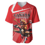 Personalized Beaver and Goose Happy Canada Day Baseball Jersey Est 1867 A Mari Usque Ad Mare - Blakeli