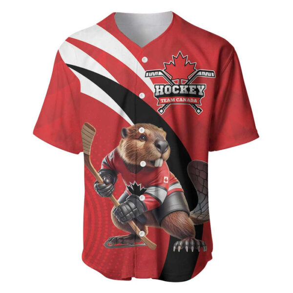 Canada Hockey Custom Baseball Jersey Go Champion 4 Nations - Blakeli