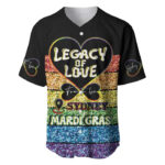 Free To Be Sydney Mardi Gras Baseball Jersey Legacy Of Love - Blakeli