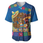 Mexico Cinco De Mayo 2025 Baseball Jersey Chili Pepper Let's Fiesta - Blakeli