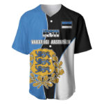 Estonia Independence day Baseball Jersey Eesti Vabariigi Aastapaev - Blakeli