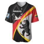 Lithuania Siauliai County Baseball Jersey Siauliu Apskritis - Blakeli