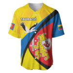Lithuania Taurage County Baseball Jersey Taurages Apskritis - Blakeli