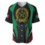 Italian Republic Baseball Jersey Simple Coat of Arms - Blakeli
