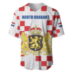Netherlands North Brabant Province Custom Baseball Jersey - Blakeli